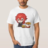 verdund chibi eet t-shirt (Voorkant)