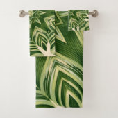 verdure abstraite botanique palmier tropical feuil (En situation)