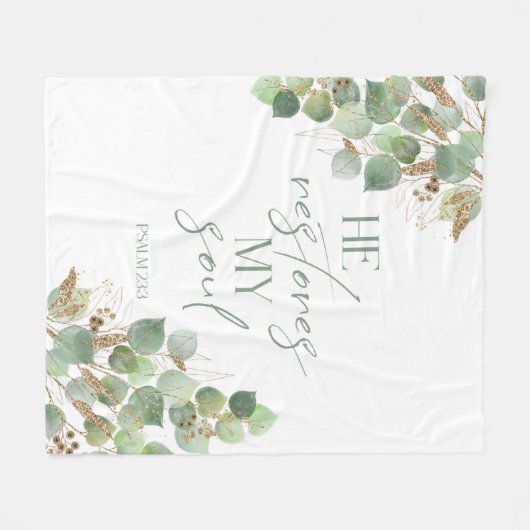 Verdure Bible Psaume polaire couverture (Devant (Horizontal))