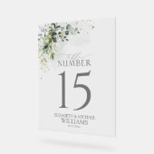 Verdure botanique Réception aquarelle florale (Angle)