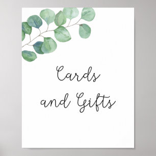 Verdure - cartes et cadeaux poster baby shower