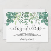 Verdure Changement d'adresse Faire-part de déménag (Devant)