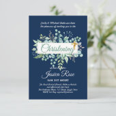 Verdure Christening Invitations Baptême Bautizo Le (Debout devant)