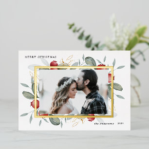 verdure d'hiver baies rouges feuille de vacances c