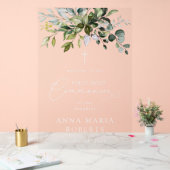 Verdure, Eucalyptus, Bienvenue à la Première Commu (Mariage)