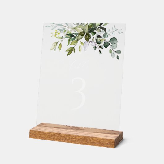 Verdure, Eucalyptus Feuilles, Boho, numéros de tab (Angle)