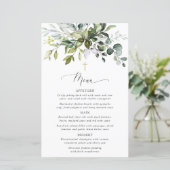 Verdure, Feuilles d'eucalyptus, Bohème, Menu de ba (Debout devant)