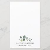 Verdure, Feuilles d'eucalyptus, Bohème, Menu de ba (Dos)