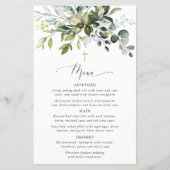 Verdure, Feuilles d'eucalyptus, Bohème, Menu de ba (Devant)