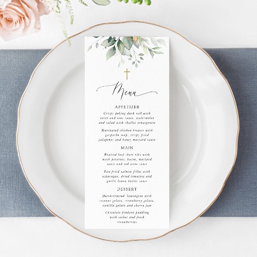 Verdure, Feuilles d'eucalyptus, Boho, Menu de bapt