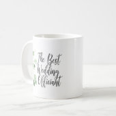 Verdure Le Meilleur Mariage Officier Café Mug (Devant gauche)