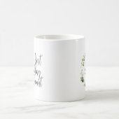 Verdure Le Meilleur Mariage Officier Café Mug (Centre)