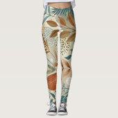 Verdure lunaire Leggings botaniques modernes (Devant)