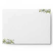 Verdure mariage Et Fleurs Invitation