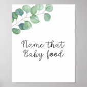 Verdure - nom que bébé aliment poster (Devant)