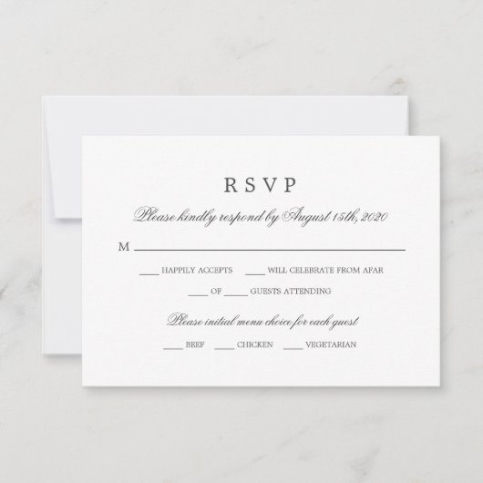 Verdure | Réponse botanique avec choix de repas (Devant)