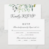 Verdure | Réponse botanique avec choix de repas (Devant / Derrière)