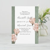 verdure tendance Amour de la mémoire Invitation (Debout devant)