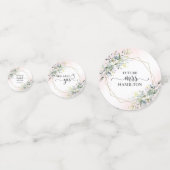 Verdure Verdure Lavis de mariage Confettis (Devant)