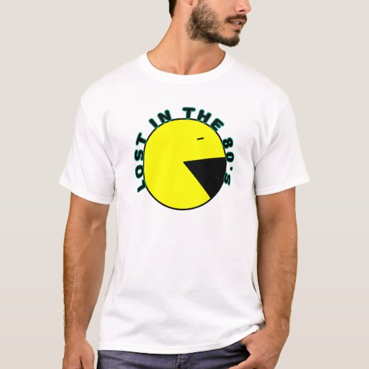 Verdwaald in de jaren 80 t-shirt (Voorkant)