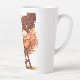 Verdwaald In De Muziek Knus Gitaarspelende Aesthet Latte Mok