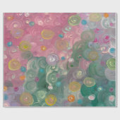 Verdwaald in de ruimte cadeaupapier (Vlak)