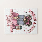 Verdwaald in een boek... legpuzzel (Horizontaal)