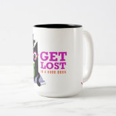 Verdwaald in een goed boek - Mok (Voorkant rechts)