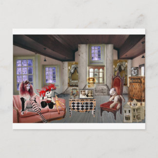 VERDWAALD IN POPPENLAND BRIEFKAART