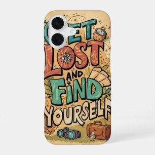 Verdwaald raken en jezelf vinden _ iPhone case 16 Hoesje