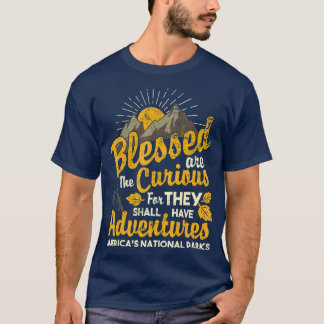 Verdwenen zijn de nieuwsgierige nationale parken t-shirt