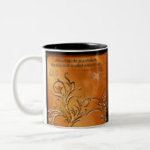 Verdwenen zijn de vredeshandhavers tweekleurige koffiemok (Links)