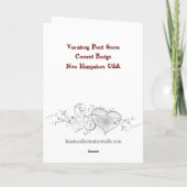 Verdwijnend Punt Kaart (Achterkant)