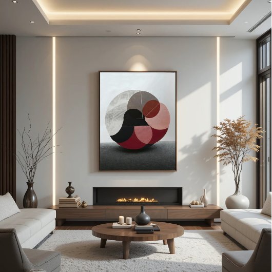 Vereenvoudigde essentie poster