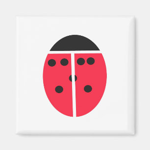 vereenvoudigde ladybug magneet