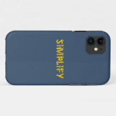 Vereenvoudigen Case-Mate iPhone Case (Achterkant (horizontaal))