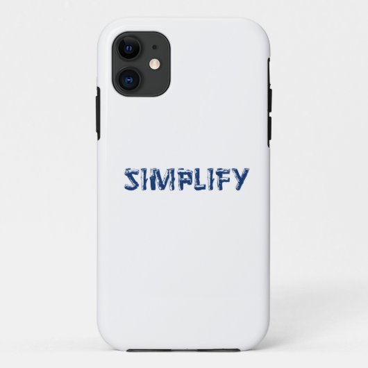Vereenvoudigen Case-Mate iPhone Case (Achterkant)