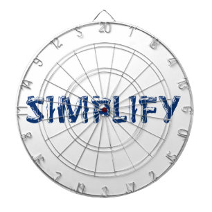 Vereenvoudigen Dartbord