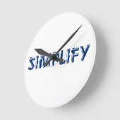 Vereenvoudigen Ronde Klok (Hoek)