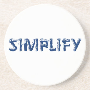 Vereenvoudigen Zandsteen Onderzetter