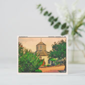 Vereins Kirche (1), Fredericksburg, TX Briefkaart (Staand voorkant)