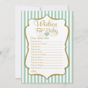 Vereist Baby Groen Baby shower Game