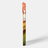 Veren Blauw Sinaasappel Paarse Case-Mate iPhone Case (Achterkant / Links)