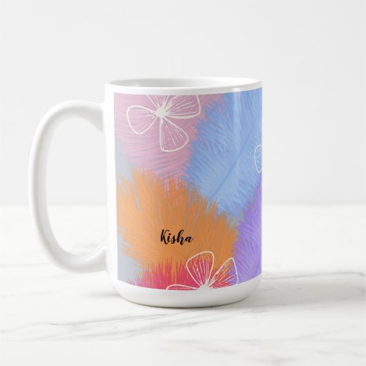 Veren & Bloemen Pastel Mok (Links)