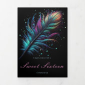 Veren en Masquerade Sweet 16 Feest Uitnodiging (Cover)