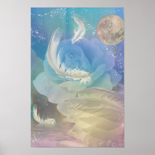 Veren en regenbogen poster