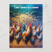 Veren in de wind briefkaart (Voorkant)