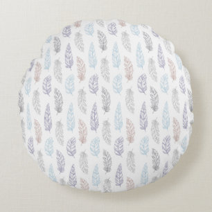 VEREN PASTEL PATTERN CUSHION ROND KUSSEN