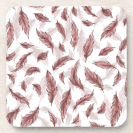 Veren print stand, vrolijke glimlachende wolf bier onderzetter