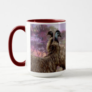 "Veren van Romance: de hofhouding van de Emus" Mok